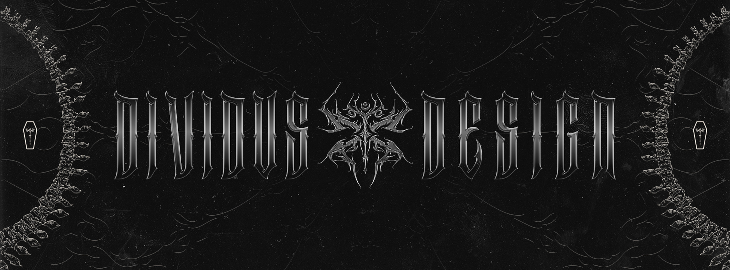 Dividus Design blackletter banner