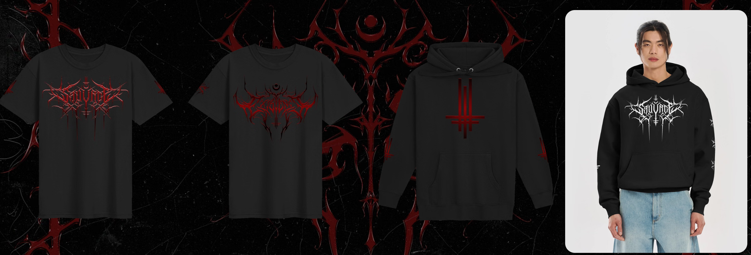 Dividus merch — tees and hoodie